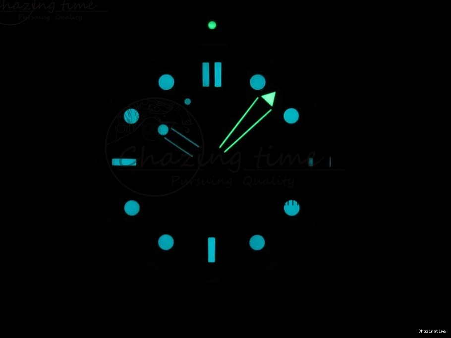 0227 HighQuality Seamaster 300M Chronometer SS Black OMF 1:1 Best Edition on SS Bracelet A2824 (Black Balance Wheel) V 7954